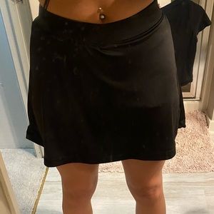basic black skort
